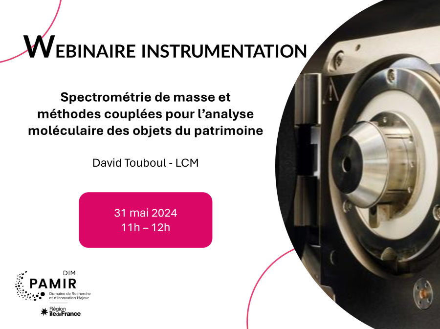 Webinaire Instrumentation - Spectrométrie de masse